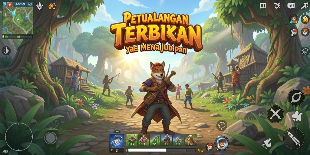 Tampilan gameplay <strong>ADG62</strong> yang mendebarkan di dunia <strong>Open World</strong>.