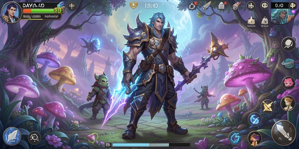 Tampilan gameplay <strong>DAYA4D</strong> yang menakjubkan dan dinamis dalam suasana petualangan.