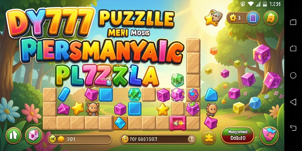 Tampilan gameplay menarik dari DY777 yang menantang.