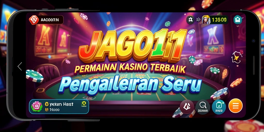 Tampilan menarik gameplay Kasino JAGO11 yang mendebarkan.