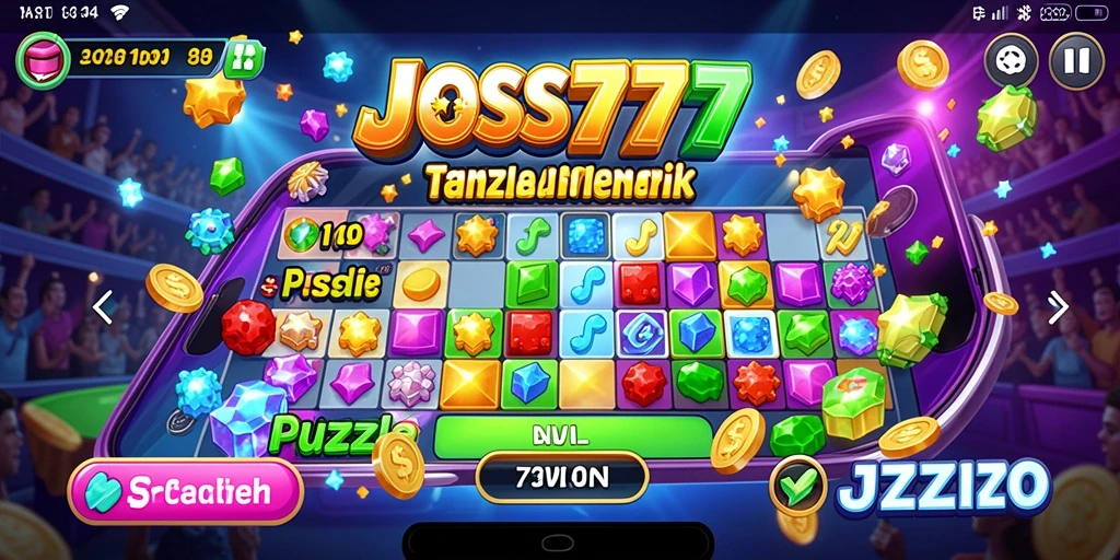 Tangkapan layar gameplay menampilkan tantangan puzzle yang menarik.