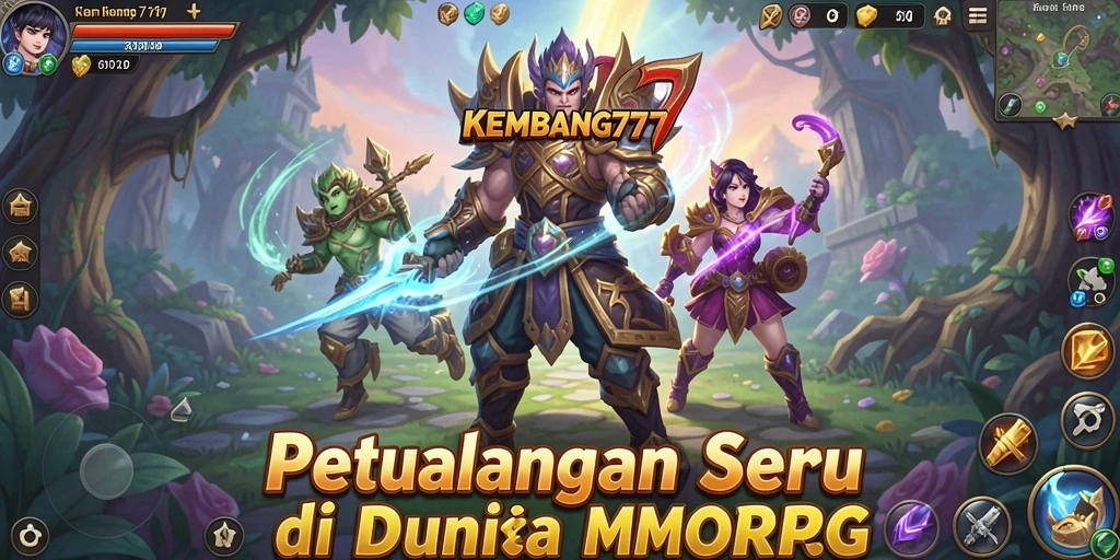 Tampilan seru dari gameplay KEMBANG777 yang mendebarkan.