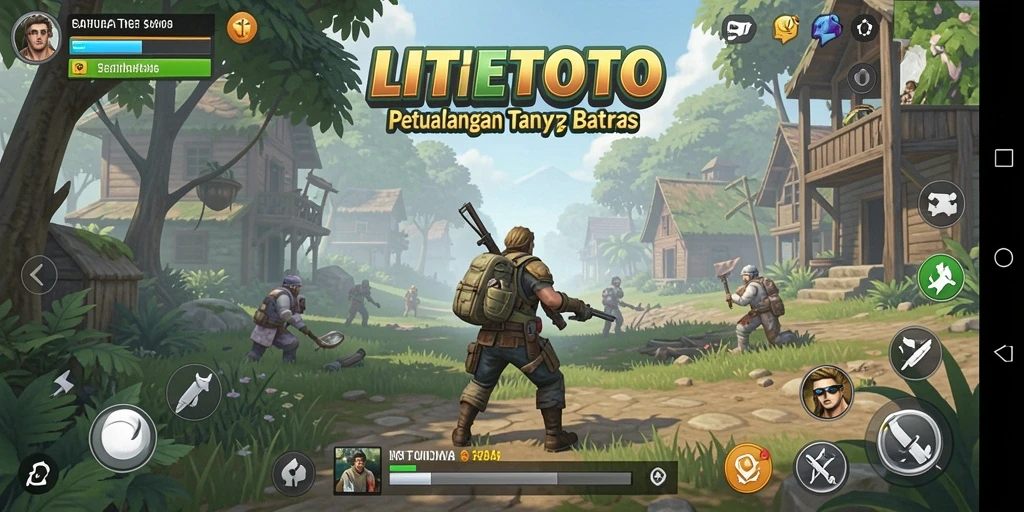 Tampilan gameplay Open World yang memukau di LITETOTO.