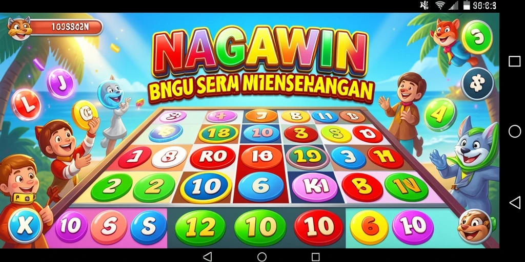 Tampilan gameplay NAGAWIN yang menarik dan interaktif.