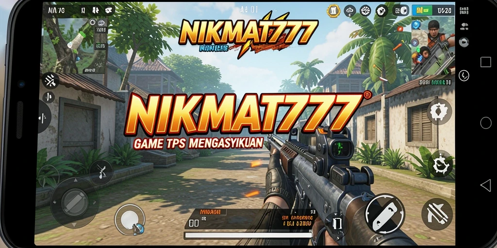 Tampilan gameplay TPS yang intens dan mendebarkan dari NIKMAT777.