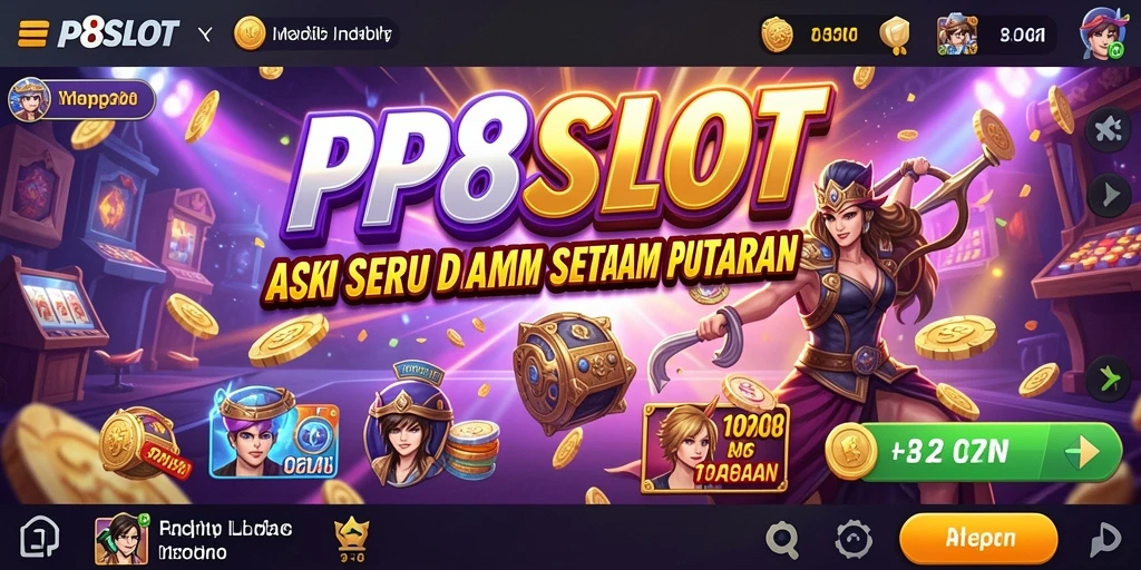Tampilan gameplay PP8SLOT yang menegangkan dan penuh aksi.