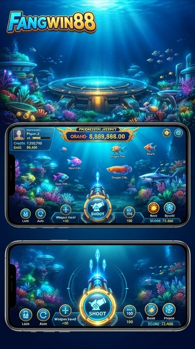 Screenshot aplikasi fangwin88 dengan antarmuka yang menarik.